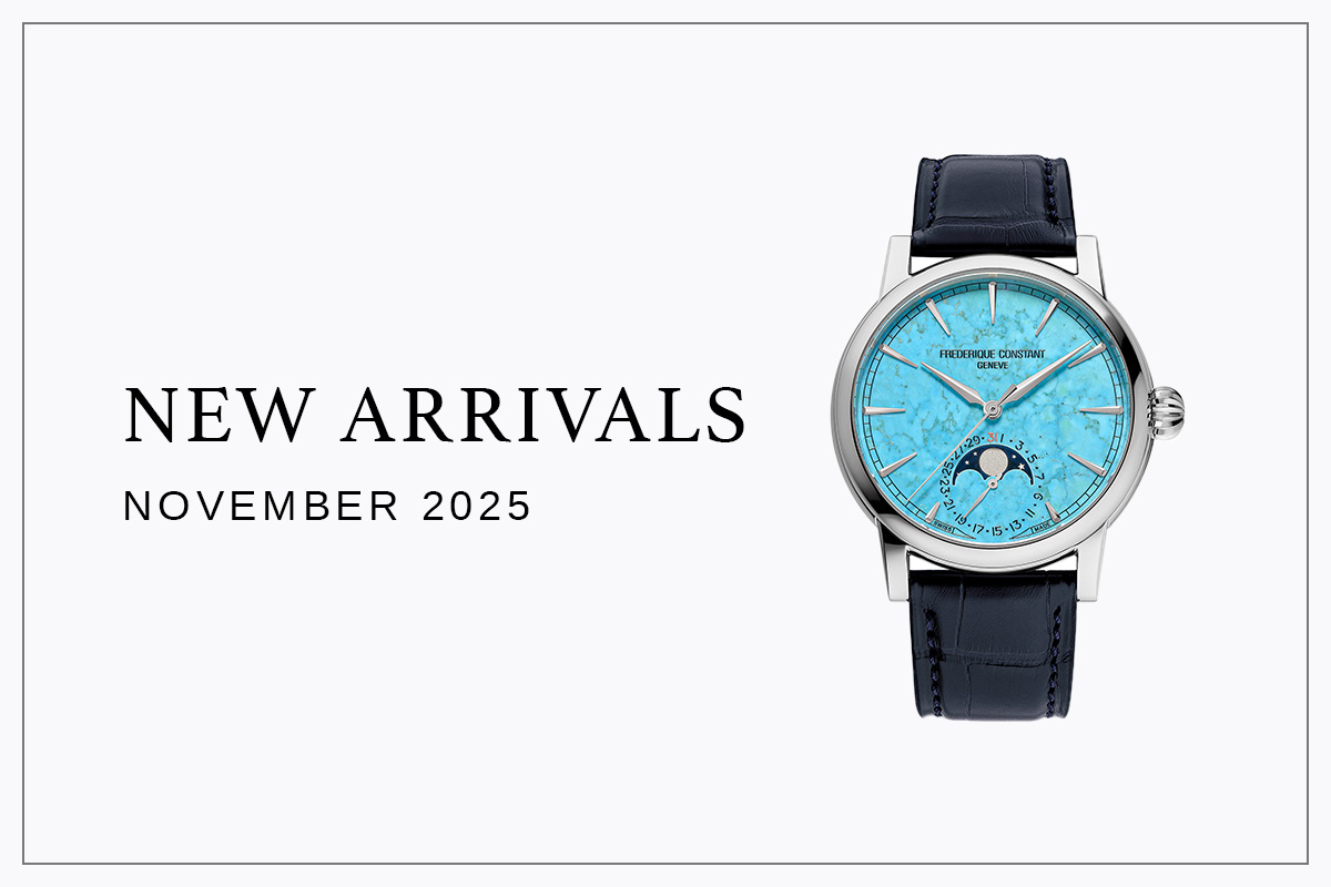 ターコイズ文字盤のクラシック ムーンフェイズ デイト マニュファクチュール（世界限定716本）＜ブティック 東京 先行発売＞