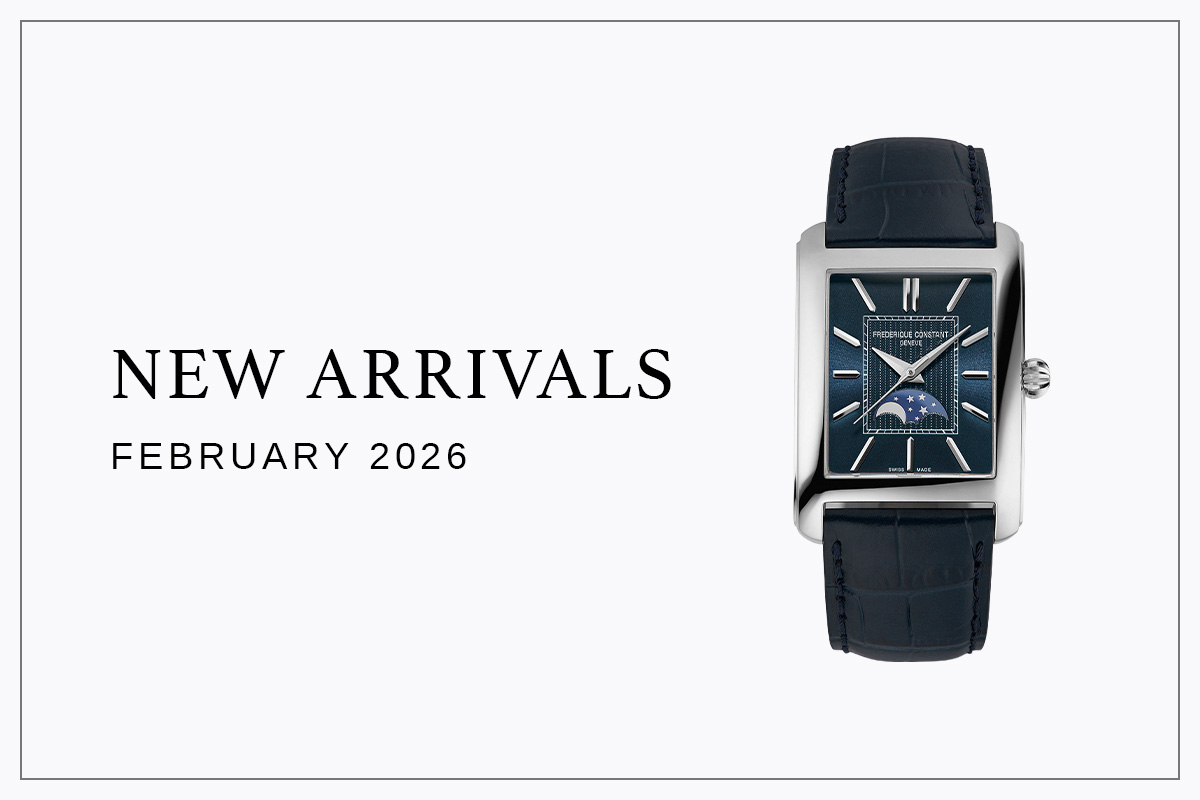 フレデリック・コンスタント「クラシック カレ ムーンフェイズ オートマチック」 ムーンフェイズモデル登場〈2026年3月発売予定〉